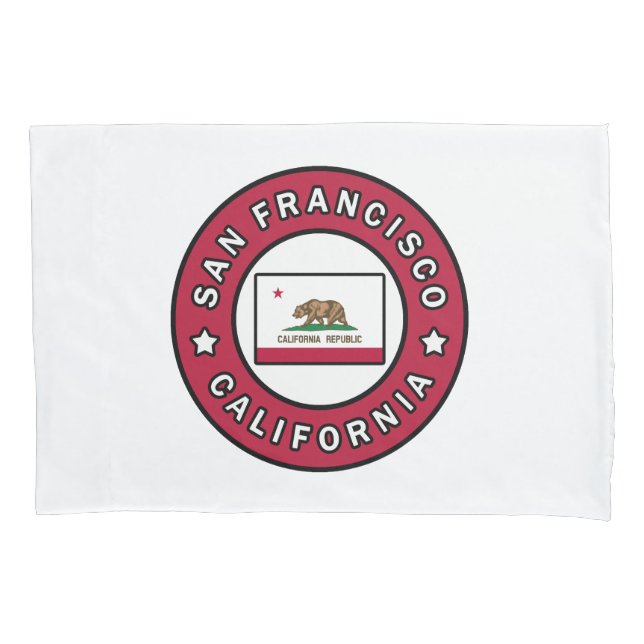 Housse D'oreillers San Francisco Californie (devant)