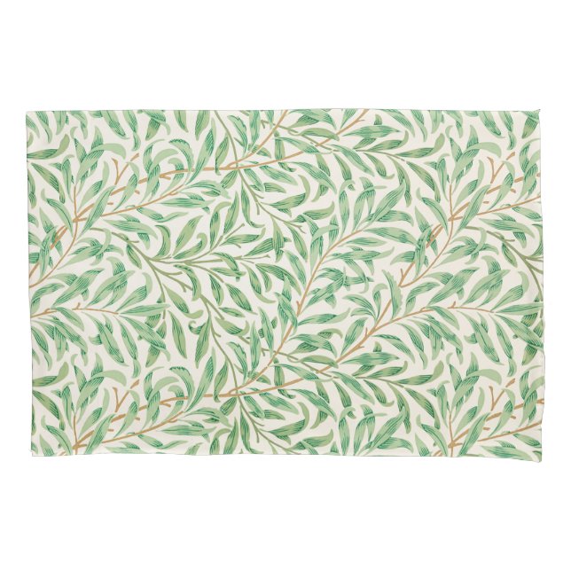 Housse D'oreillers Saumon | William Morris | (devant-gauche)