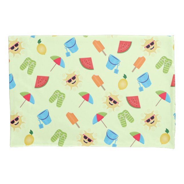 Housse D'oreillers Simplement été (devant)