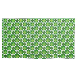 Housse D'oreillers SlipperyJoe's Saint-Patrick quatre feuilles de trè