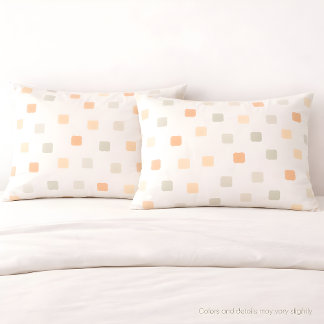Housse D'oreillers Soft Boho Grid Pattern Pillowcase