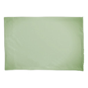Housse D'oreillers Solid Jade Green Celadon