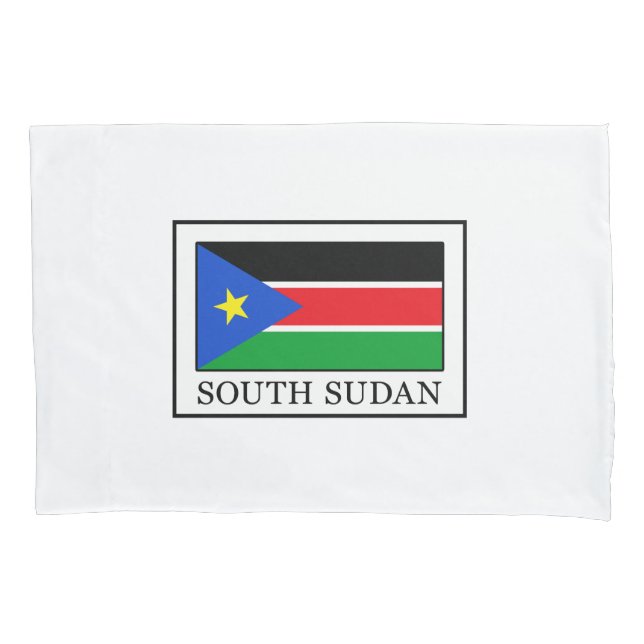 Housse D'oreillers Soudan du Sud (devant)
