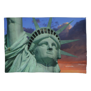 Housse D'oreillers Statue de la Liberté nationale, New York, États-Un