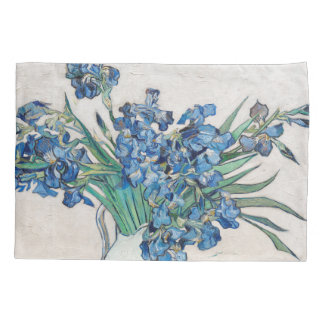 Housse D'oreillers Still Life Vase with Irises by Vincent van Gogh