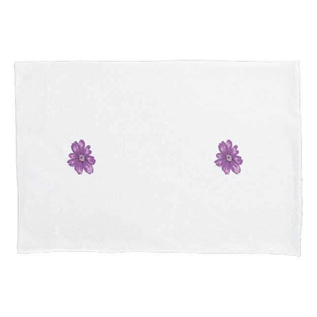 Housse D'oreillers Style Fille, Aubergine Légère, Cèdre Blanchi (devant)