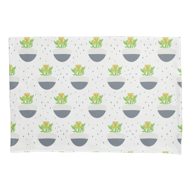 Housse D'oreillers Succulent Kalanchoe Plante maman Motif (devant)