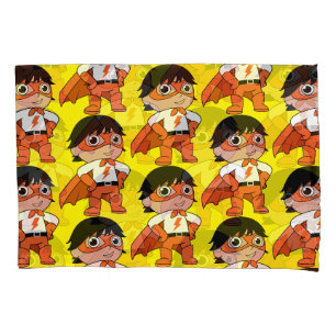 Housse D'oreillers Super Boy Action Hero