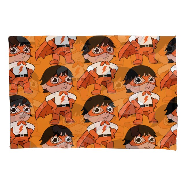 Housse D'oreillers Super Boy Action Hero (devant)