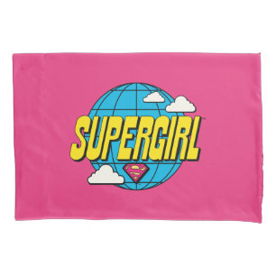 Housse D'oreillers Supergirl Graphique Pop Mondial