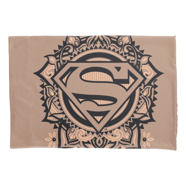 Housse D'oreillers Supergirl Mandala Graphic (devant)