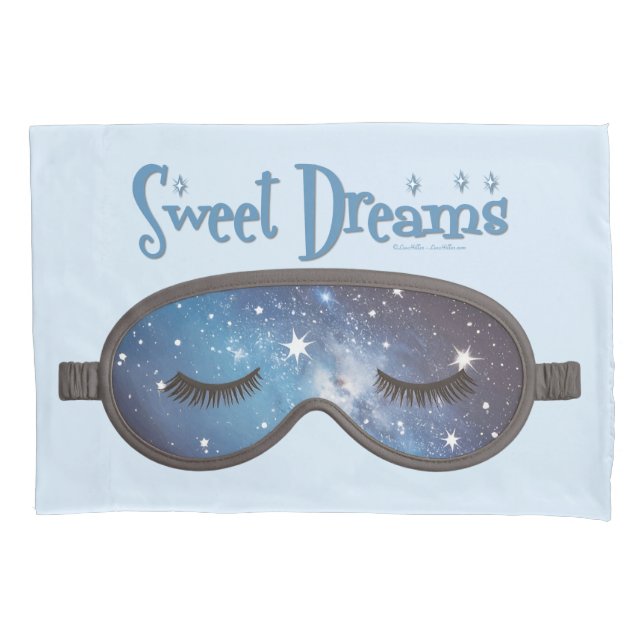 Housse D'oreillers Sweet Dreams Masque Visage (devant)