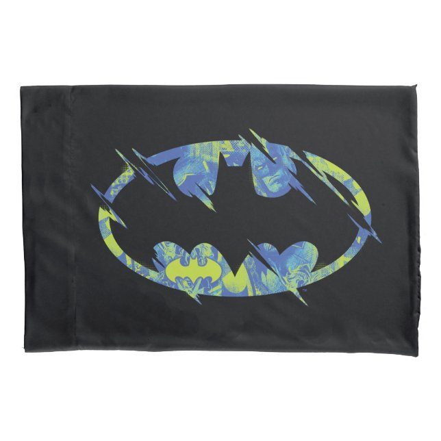 Housse D'oreillers Symbole Batman Électrique (devant)