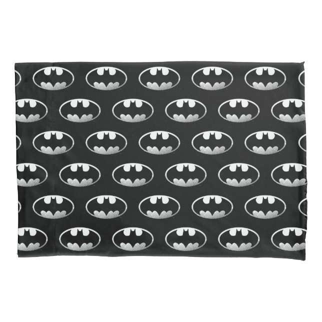 Housse D'oreillers Symbole Batman | Logo Grainy (devant)