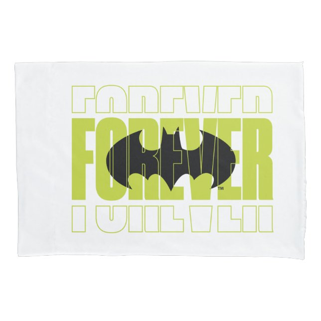 Housse D'oreillers Symbole de typographie de Batman (devant)
