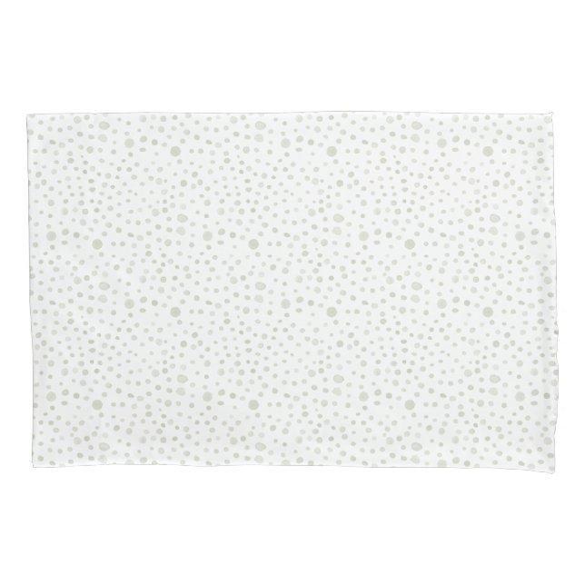 Housse D'oreillers Tea Confetti Aquarelle Points Pillowcase (devant)