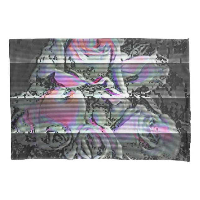 Housse D'oreillers Techno Bouquet (devant-gauche)