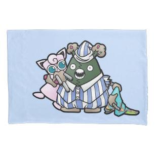 Housse D'oreillers Temps de sieste Garbodor
