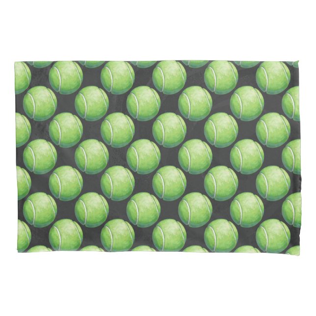 Housse D'oreillers Tennis Ball Art (devant)