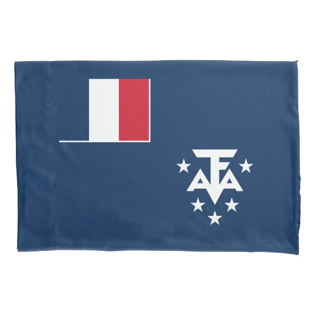 Housse D'oreillers Terres australes françaises de l'Antarctique (devant)