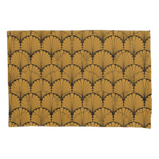 Housse D'oreillers Texture florale géométrique Art déco