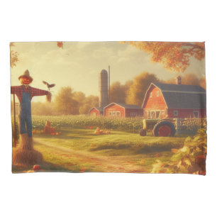 Housse D'oreillers Thanksgiving/Automne/Automne/Automne sur la ferme