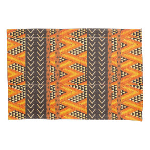Housse D'oreillers Tissu de boue africain