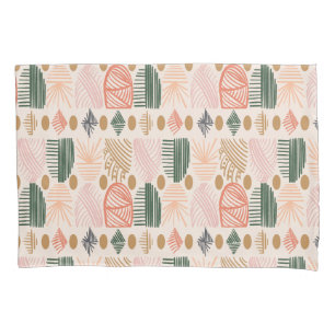 Housse D'oreillers Tissus de moisissure tribaux des Caraïbes : Boho v