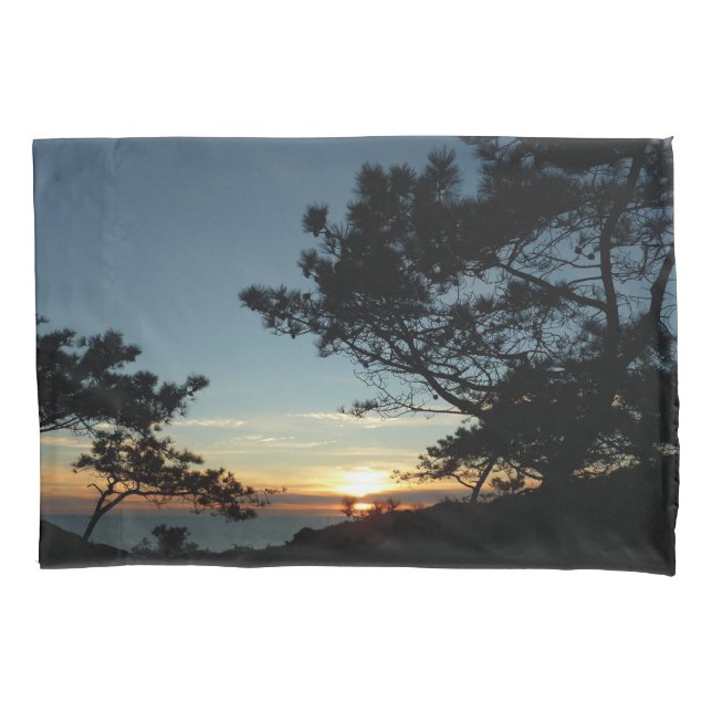 Housse D'oreillers Torrey Pine Sunset III Paysage californien (devant)