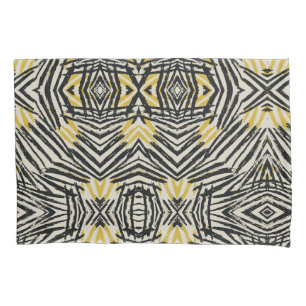 Housse D'oreillers Touches Colorées et Lignes Dynamiques