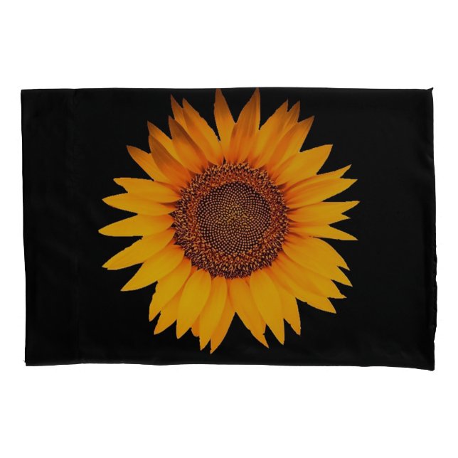 Housse D'oreillers Tournesol (devant)