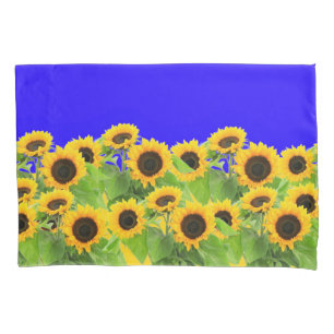 Housse D'oreillers Tournesol Coussin Coque Ukraine Drapeau couleurs
