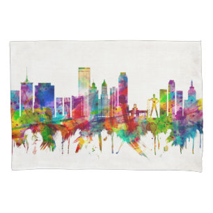 Housse D'oreillers Tulsa Oklahoma Skyline