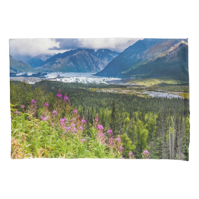 Housse D'oreillers Vallée de Matanuska, centre-sud de l'Alaska (devant)