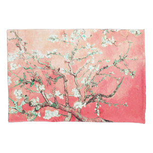 Housse D'oreillers Van Gogh Almond Blossoms Peach