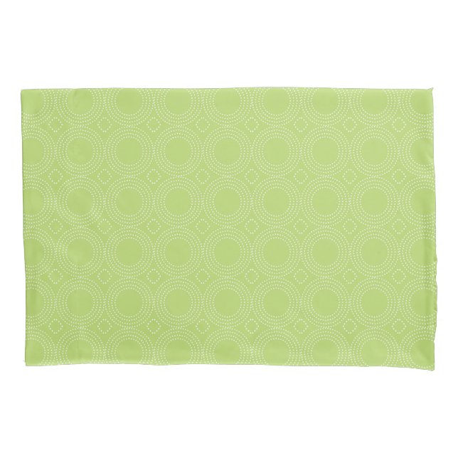 Housse D'oreillers Verdure et Motif bio (devant)