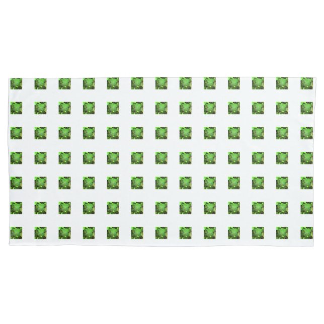 Housse D'oreillers Vert herbe (devant-gauche)