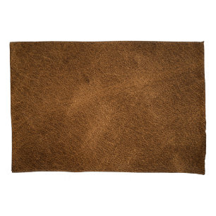 Housse D'oreillers Vieux cuir Brown : Arrière - plan texturé