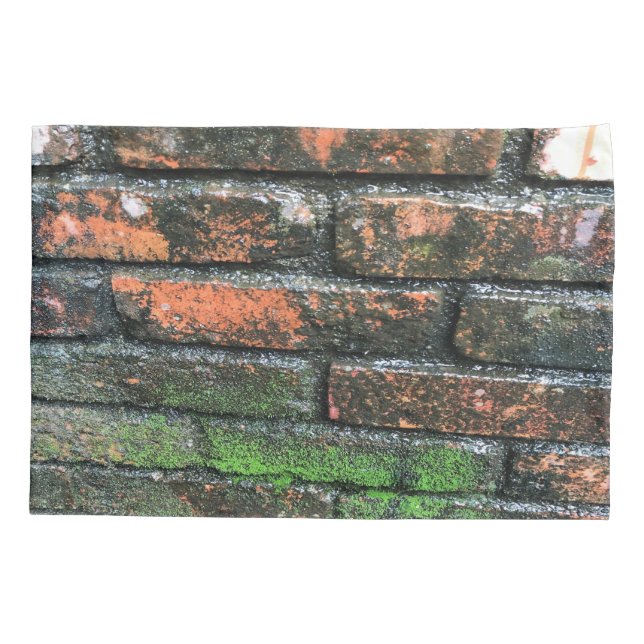 Housse D'oreillers Vieux mur de briques (Dos)