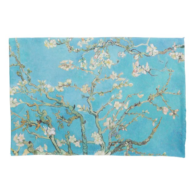 Housse D'oreillers Vincent van Gogh - Fleur d'amandes (devant)