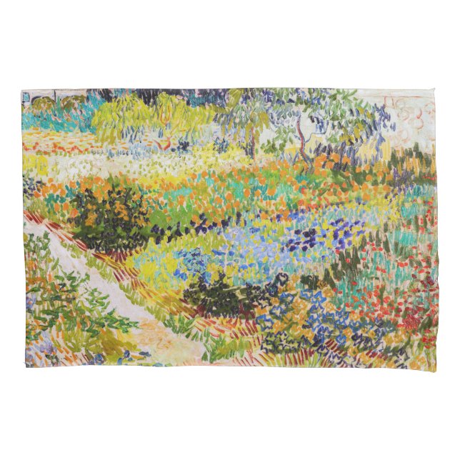 Housse D'oreillers Vincent van Gogh - Jardin à Arles (devant)