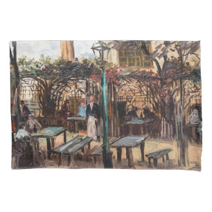 Housse D'oreillers Vincent Van Gogh - La Guinguette sur Montmartre