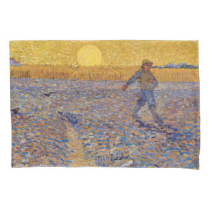 Housse D'oreillers Vincent van Gogh - Sower avec réglage Sun