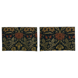 Housse D'oreillers Vintage William Morris Rose et Lily