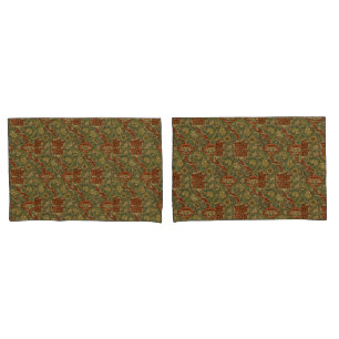 Housse D'oreillers Vintage William Morris Wandle