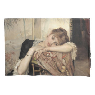 Housse D'oreillers Virginie (La Parisienne) (par Albert Edelfeel)