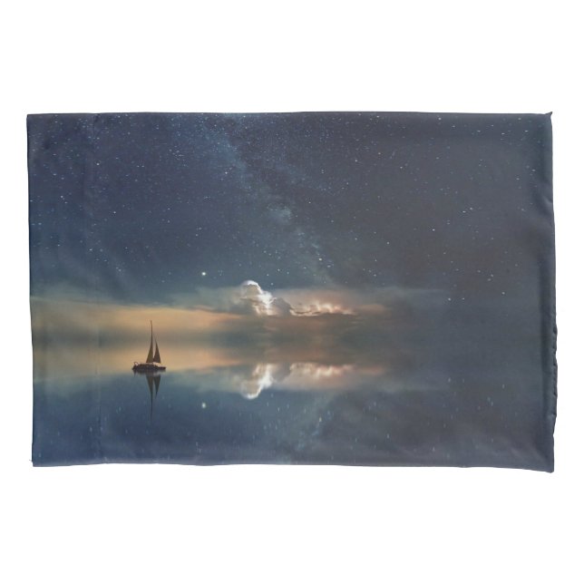 Housse D'oreillers Voile vers les nuages (devant)