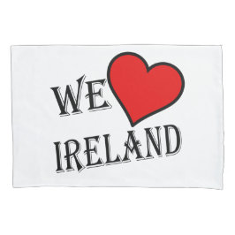 Housse D'oreillers We Heart Ireland bk pcnt