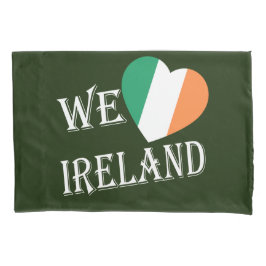 Housse D'oreillers We Heartflag Irlande wt pcnt