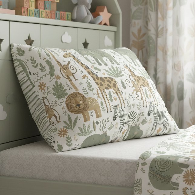 Housse D'oreillers Whimsical African Animals Pattern ID1263 (Créateur téléchargé)